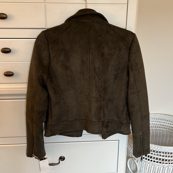 Faux Suede Moto Jacket - Picture 2 of 2